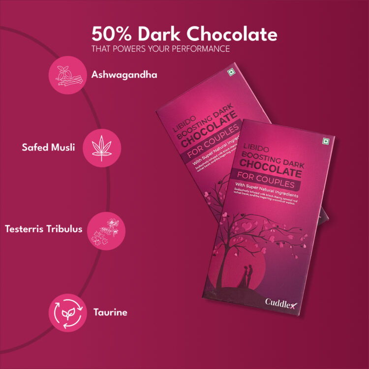 Dark Chocolate for Couples | Mood & Energy Supporting Chocolate with Natural Ingredients