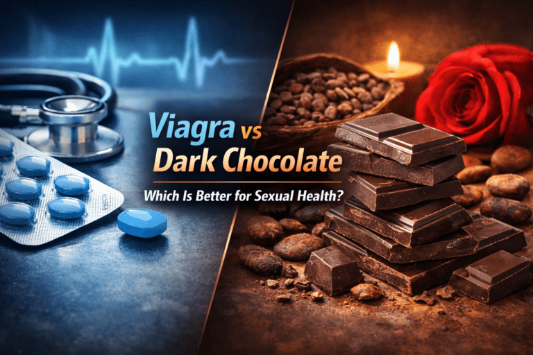 Viagra vs Dark Chocolate: What’s the Real Difference for Sexual Health?